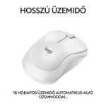 Logitech M240 Silent Bluetooth mouse Off White - Image 4