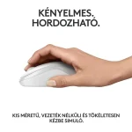 Logitech M240 Silent Bluetooth mouse Off White - Image 5