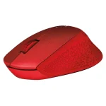 Logitech M330 Silent Plus Wireless mouse Red - Image 4