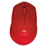 Logitech M330 Silent Plus Wireless mouse Red - Image 7