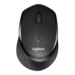 Logitech M330 Silent vezeték nélküli fekete egér - Image 2