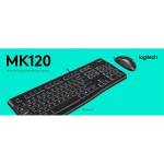 Logitech MK120 USB billentyűzet + egér Black HU - Image 7