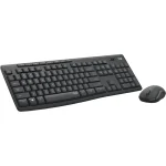 Logitech MK295 Silent wireless keyboard +mouse Grafit Grey HU - Image 2