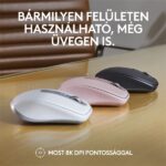 Logitech MX Anywhere 3S vezeték nélküli rózsaszín egér - Image 12