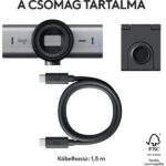 Logitech MX Brio 4K Ultra HD szürke webkamera - Image 2