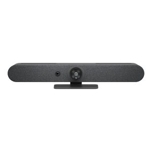 Logitech Rally Bar Mini (3840x2160 képpont, 90°-os látótér, mikrofon, Ultra HD) grafitszürke webkamera