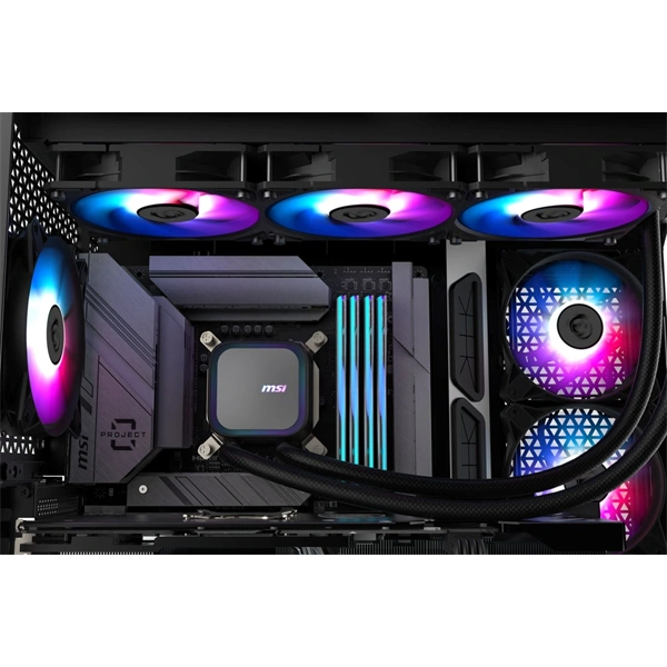 MSI Coreliquid A13 240 fekete vízhűtéses processzor hűtő - Image 4
