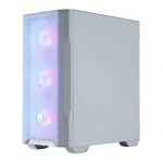 MSI FORGE M100R (táp nélküli) ablakos 4xARGB fehér mATX ház