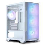 MSI FORGE M100R (táp nélküli) ablakos 4xARGB fehér mATX ház - Image 2