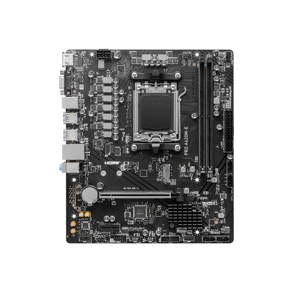 MSI PRO A620M-E AMD A620 AM5 mATX alaplap - Image 3