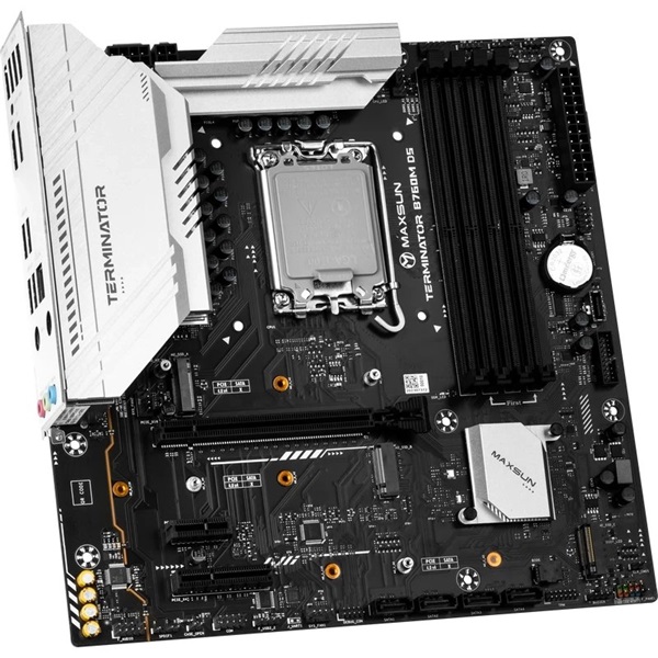 Maxsun Terminator B760M D5 Intel B760 LGA1700 mATX alaplap - Image 3