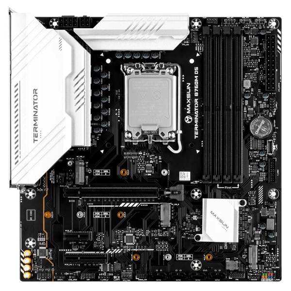 Maxsun Terminator B760M D5 Intel B760 LGA1700 mATX alaplap - Image 2