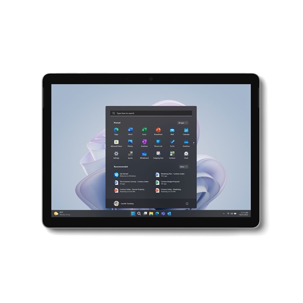 Microsoft Surface Go 4 Vállalati verzió XHU-00006 10,5" 8/128GB platina Wi-Fi tablet - Image 3