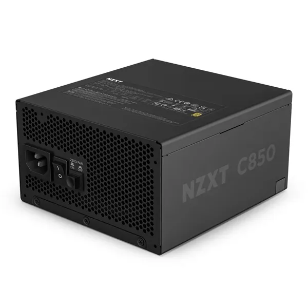 NZXT ATX 3.1 850W 80+ Gold ventillátorral moduláris fekete tápegység - Image 6