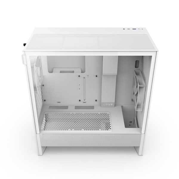 NZXT H5 Flow (2024) fehér (táp nélküli) ablakos mATX ház - Image 9