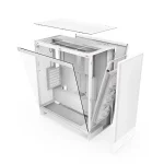 NZXT H7 Flow 2024 RGB Fehér (Táp nélküli) ablakos ATX ház - Image 6