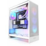 NZXT H7 Flow 2024 RGB Fehér (Táp nélküli) ablakos ATX ház - Image 2
