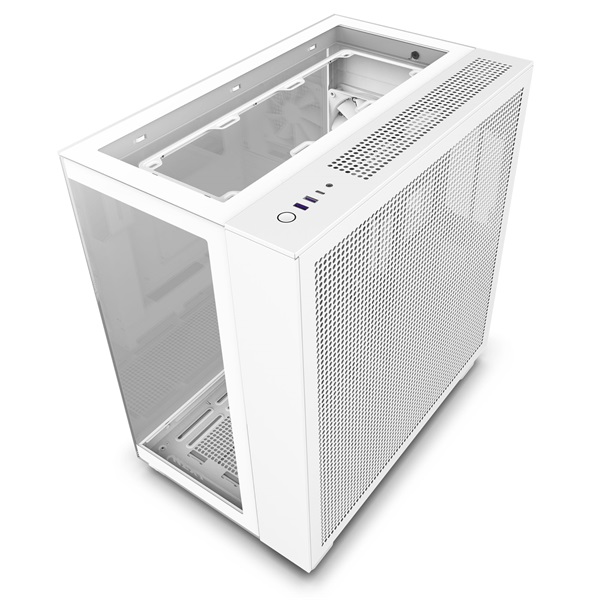 NZXT H9 Elite Fehér (Táp nélküli) ablakos ATX ház - Image 4