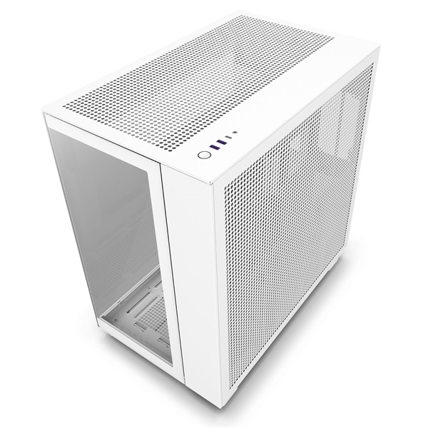 NZXT H9 Flow Fehér (Táp nélküli) ablakos ATX ház - Image 4