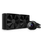 NZXT Kraken 240 240mm 2x120mm AIO LCD fekete vízhűtéses processzor hűtő