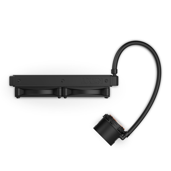 NZXT Kraken 240 240mm 2x120mm AIO LCD fekete vízhűtéses processzor hűtő - Image 5
