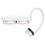NZXT Kraken 240 240mm  2x120mm AIO RGB LCD fehér vízhűtéses processzor hűtő - Image 3