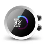 NZXT Kraken 240 240mm  2x120mm AIO RGB LCD fehér vízhűtéses processzor hűtő - Image 4