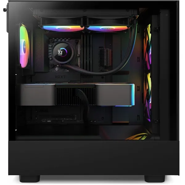 NZXT Kraken 240 240mm 2x120mm AIO RGB LCD fekete vízhűtéses processzor hűtő - Image 5