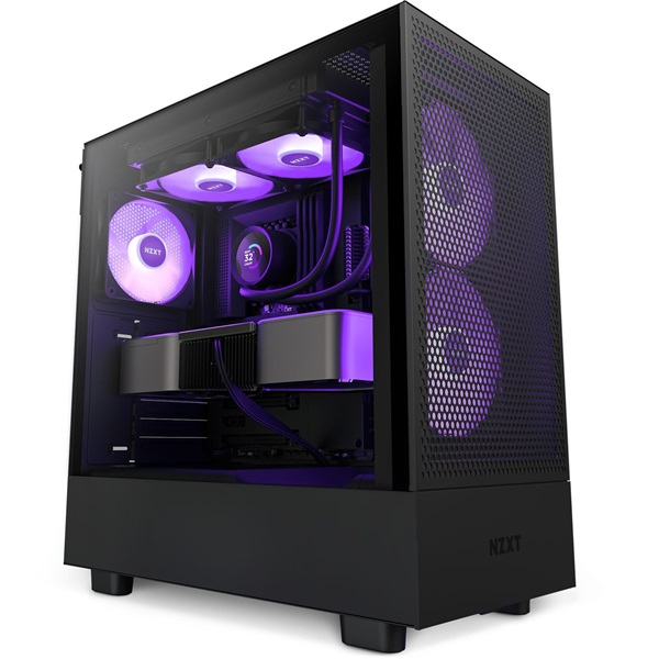 NZXT_Kraken_240mm_AIO_RGB_LCD_Liquid_Cooler_fekete_huto-i39053345.jpg NZXT Kraken 240 240mm 2x120mm AIO RGB LCD fekete vízhűtéses processzor hűtő - Image 6