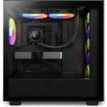 NZXT Kraken 280 280mm 2x140mm AIO fekete vízhűtéses processzor hűtő - Image 5