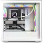 NZXT Kraken 360mm  AIO RGB LCD Liquid Cooler fehér hűtő - Image 5