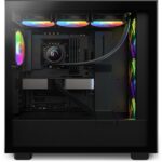NZXT Kraken 360mm  AIO RGB LCD Liquid Cooler fekete hűtő - Image 5