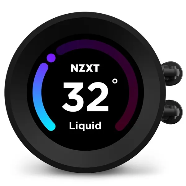 NZXT Kraken Elite 280 280mm 2x140mm AIO fekete vízhűtéses processzor hűtő - Image 5
