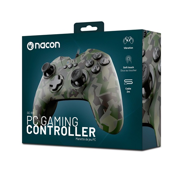 Nacon 2809119 GC-100 Forest Camo PC terepszínű kontroller - Image 2