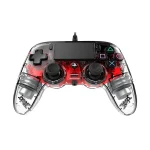 Nacon 2804955 Compact PS4 vezetékes átlátszó-halványpiros kontroller - Image 5