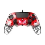 Nacon 2804955 Compact PS4 vezetékes átlátszó-halványpiros kontroller - Image 6