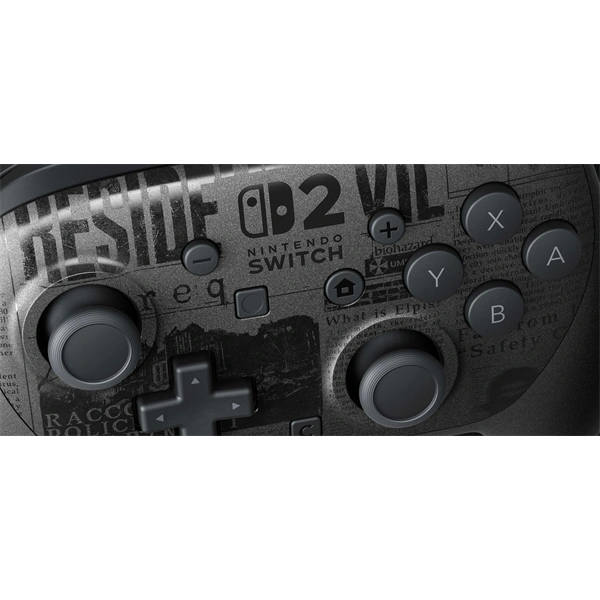 Nintendo Switch 2 Pro Resident Evil RE vezeték nélküli fekete kontroller - Image 9
