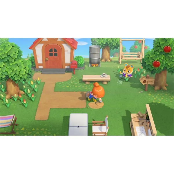 Nintendo Switch Lite sárga játékkonzol + Animal Crossing: New Horizons játékszoftver - Image 2
