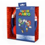 OTL SM0762 Junior Super Mario kék-piros fejhallgató - Image 2