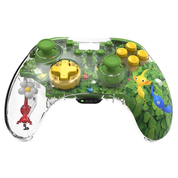 PDP 500-234-PIK REALMz Nintendo Switch/Switch 2 vezeték nélküli LED Pikmin Clover Patch kontroller - Image 3