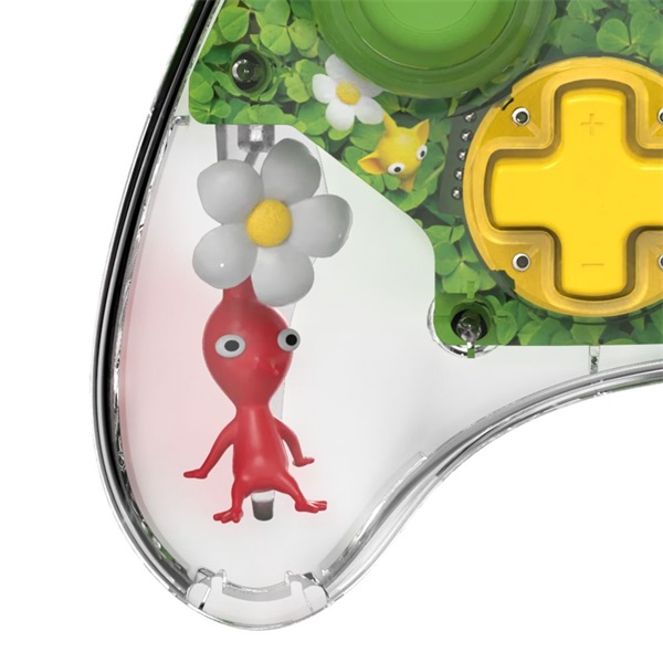 PDP 500-234-PIK REALMz Nintendo Switch/Switch 2 vezeték nélküli LED Pikmin Clover Patch kontroller - Image 5