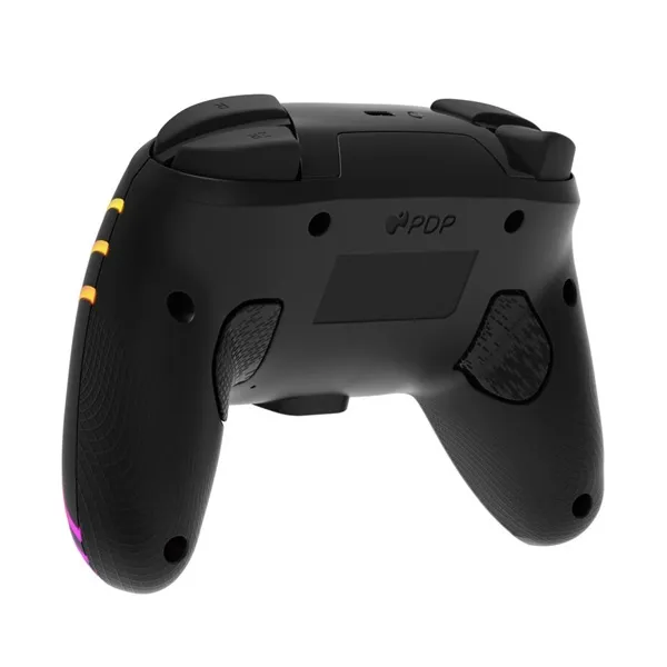 PDP 500-252-BK Afterglow Wave Nintendo Switch/Lite/OLED/Switch 2 RGB LED Lighting vezeték nélküli fekete kontroller - Image 5