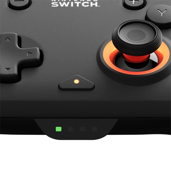PDP 500-252-BK Afterglow Wave Nintendo Switch/Lite/OLED/Switch 2 RGB LED Lighting vezeték nélküli fekete kontroller - Image 7