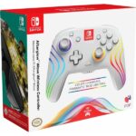 PDP 500-238-WH Afterglow Wave Nintendo Switch/Switch 2 vezeték nélküli RGB LED Lighting fehér kontroller - Image 10