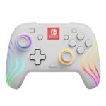PDP 500-238-WH Afterglow Wave Nintendo Switch/Switch 2 vezeték nélküli RGB LED Lighting fehér kontroller