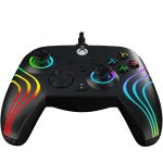 PDP 049-024 Afterglow Wave Xbox Series X|S/Xbox One/PC vezetékes fekete kontroller - Image 3