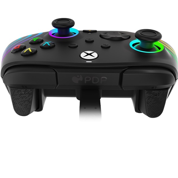 PDP 049-024 Afterglow Wave Xbox Series X|S/Xbox One/PC vezetékes fekete kontroller - Image 6