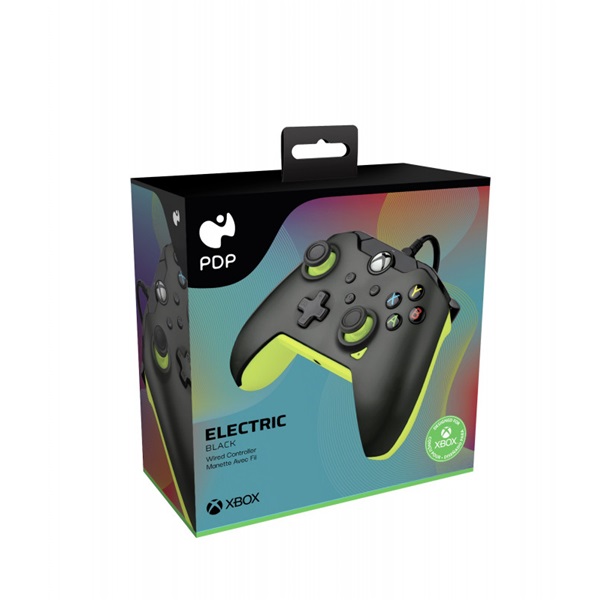 PDP 049-012-GY Electric Xbox Series X|S/Xbox One/PC vezetékes fekete kontroller - Image 5