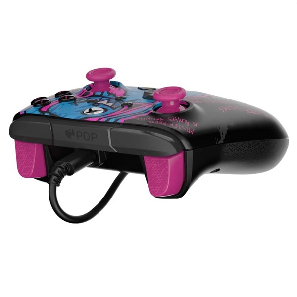 PDP 049-023-CDMP Rematch Glow Xbox One/Series X|S/PC vezetékes Call of Duty: Mister Peeks Glow in the Dark kontroller - Image 9