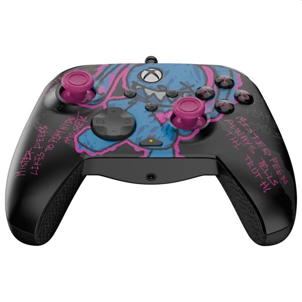 PDP 049-023-CDMP Rematch Glow Xbox One/Series X|S/PC vezetékes Call of Duty: Mister Peeks Glow in the Dark kontroller - Image 7